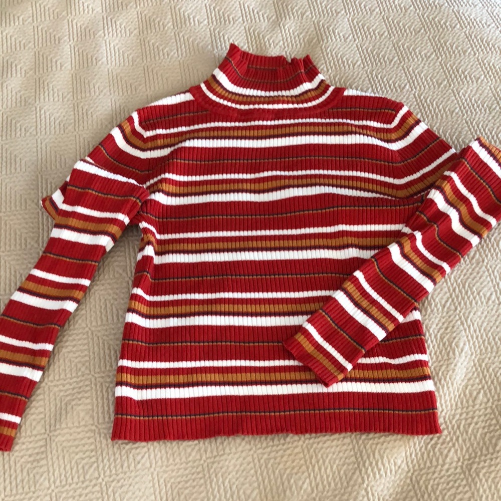 Cropped Turtleneck